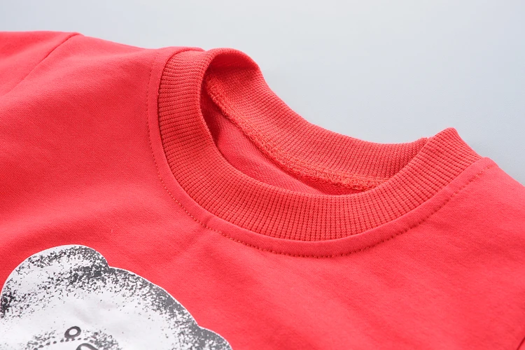 Весенне-осенний комплект одежды для маленьких мальчиков и девочек Модная