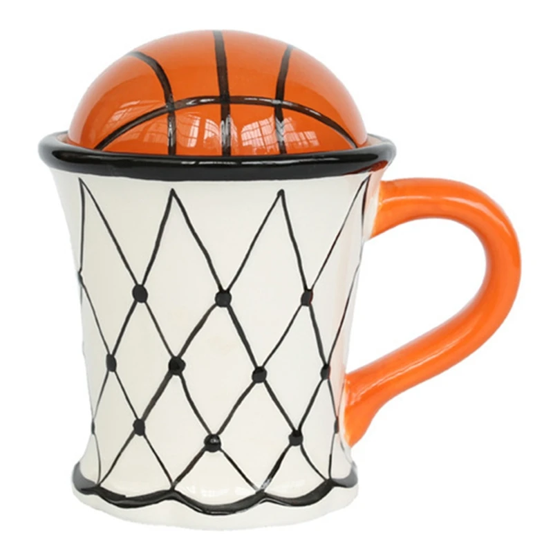Милая креативная кружка для кофе молока баскетбола с рисунком завтрака овсянки
