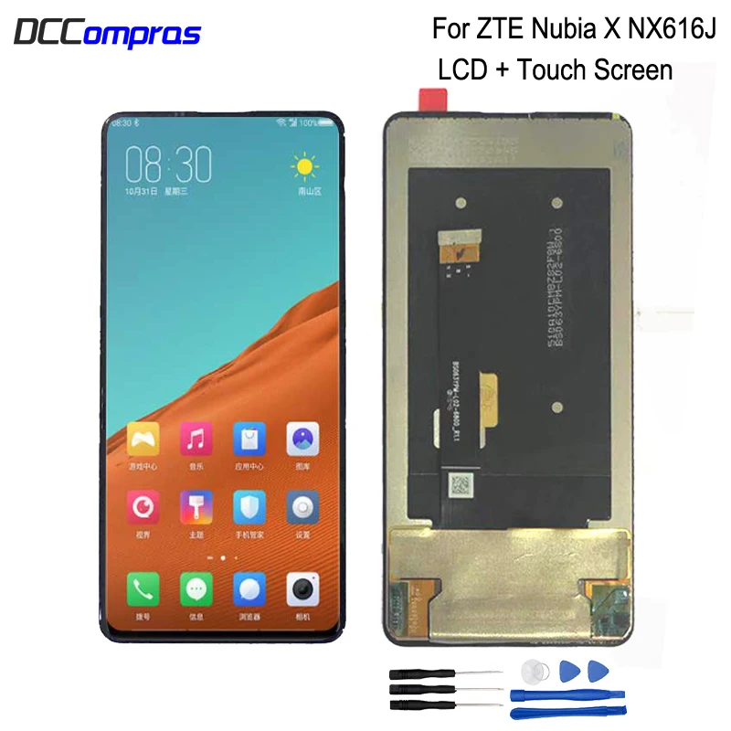 Оригинальный ЖК дисплей для ZTE Nubia X NX616J сенсорный экран дигитайзер запасные части