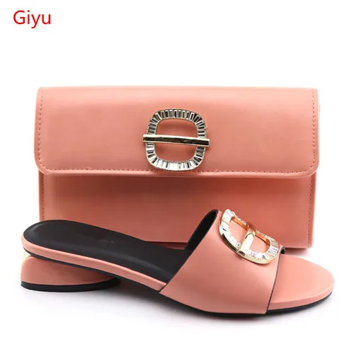 Doershow/итальянский комплект из туфель и сумочки в африканском стиле Свадебный