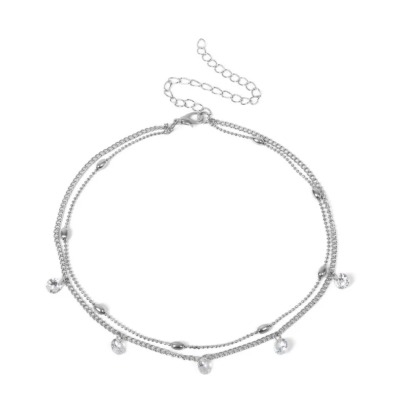 Ожерелье чокер HebeDeer с подвеской из искусственных кристаллов ювелирные изделия