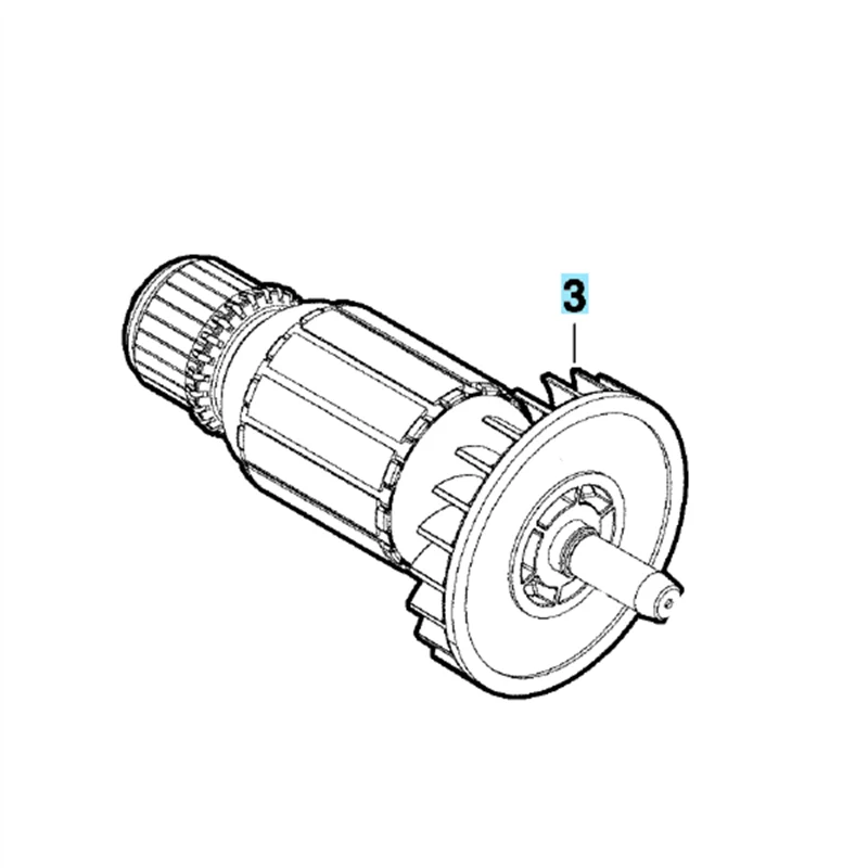 220-240В арматурный ротор для BOSCH GSA120 1604010B 7E аксессуары электроинструмента части