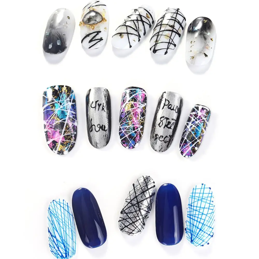 CLAVUZ Шелковый Гель-лак с пауком впитывающийся УФ светодиодный лак для ногтей