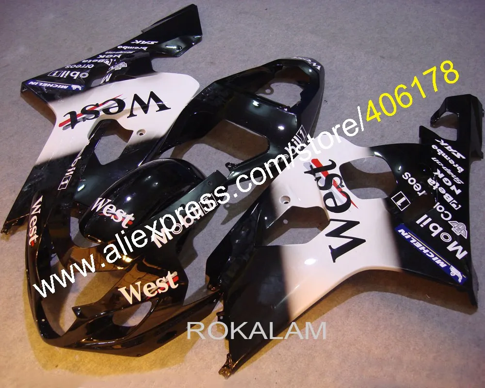 

Комплект обтекателей из АБС-пластика под давлением для Suzuki GSXR600 GSXR750 K4 2004 2005, Кузов мотоцикла (литьё под давлением)