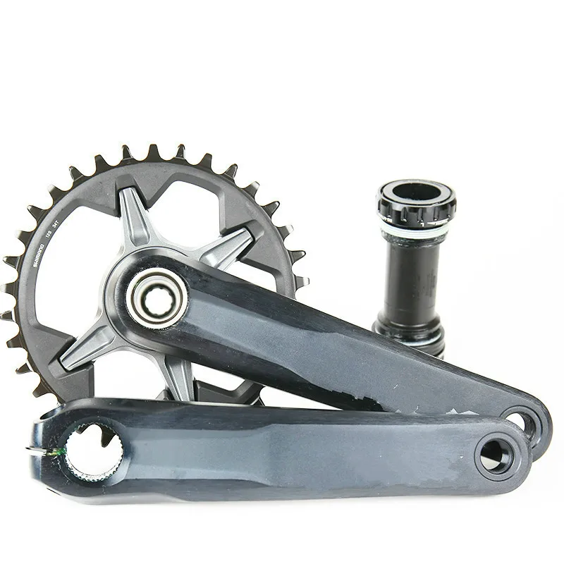 Новый FC M7100 CRANKSET 1x12 12 скоростной MTB велосипед Crankset 30T 32T 34T 170 175 мм полый TECH II