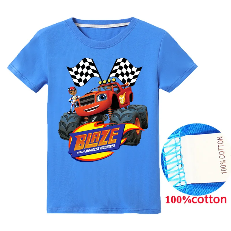 Детская Хлопковая футболка с коротким рукавом для мальчиков и девочек |