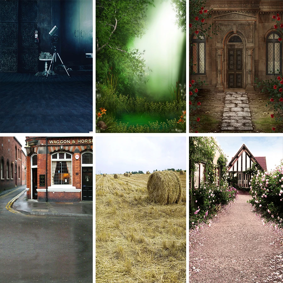 Nitree сад пшеничное поле улица лес Луг фото студия фон фотография дети