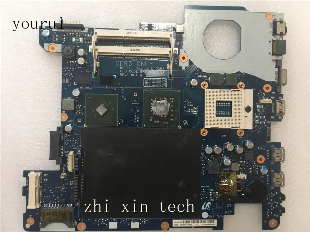 Yourui для Samsung R428 R430 Материнская плата ноутбука BA92-06003A BA92-06003B BA41-01216A DDR3 тесты