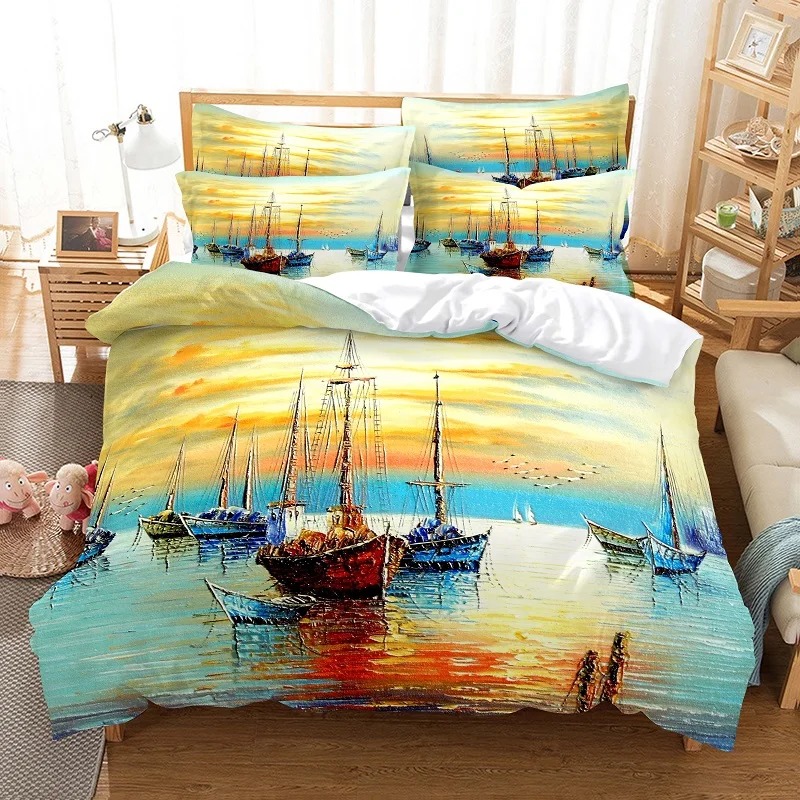 

bedding set duvet cover set 3d bedding digital printing bed linen queen size bedding set fashion design