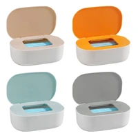 4 colors to choose convenient storage box contains 40 masks at most can put napkin plastic bags disposable gloves inside