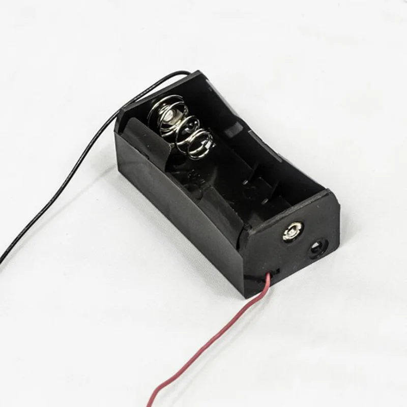 1 шт./лот одинарный высококачественный пластиковый держатель для аккумулятора с