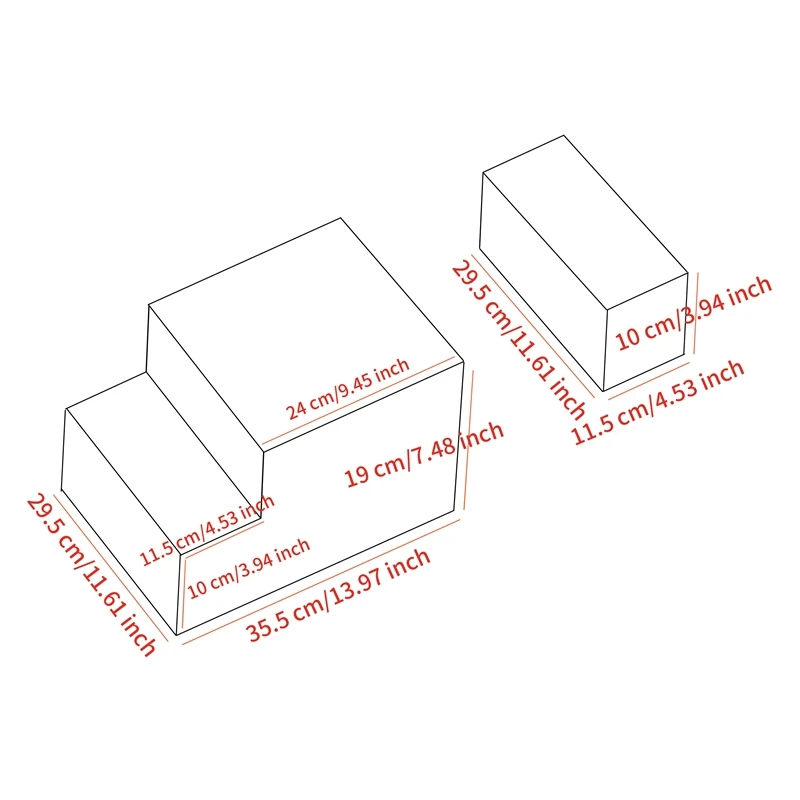 Распродажа лестница из искусственной кожи для домашних животных съемная кровать