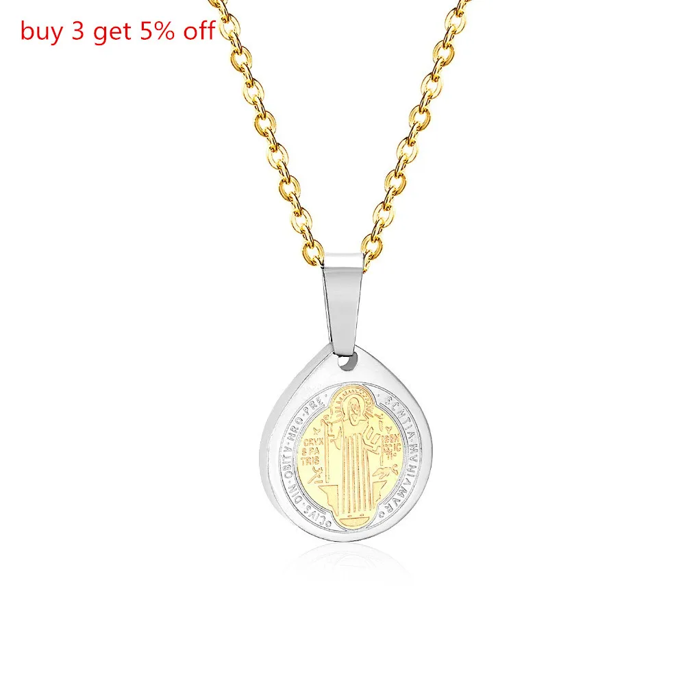 LUXUKISSKIDS 5 шт./лот 316L нержавеющая сталь Писания кулон ожерелья женские модные