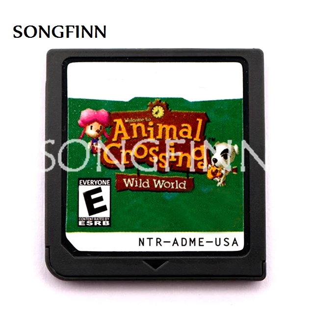 Картридж для 64-битной игровой консоли Animal Crossing Wild World ENG/FRA/GER/ITA/ESP | Электроника