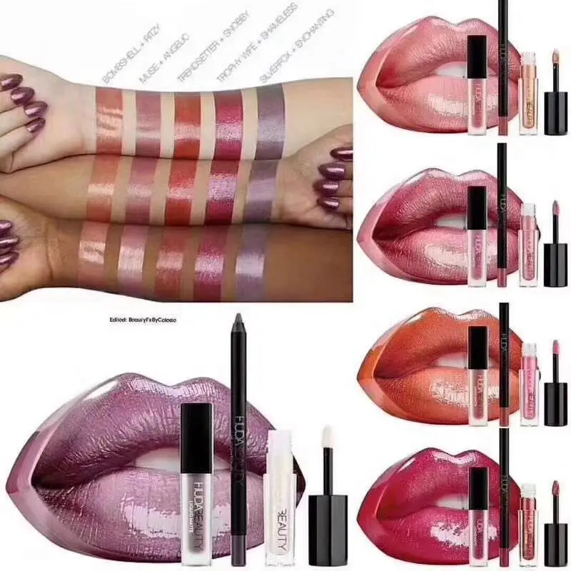 HUDAS beauty nuda 18 цветов блеск для век Палитра одного цвета с Hudas матовый Smokey контур и