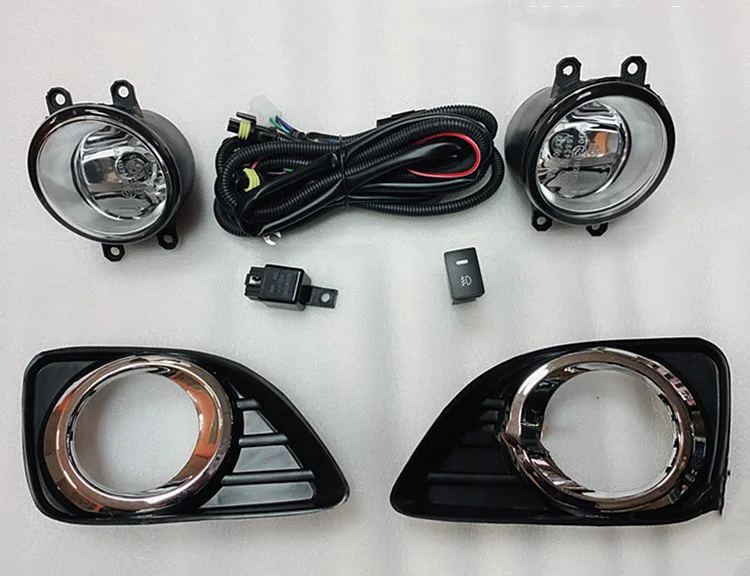 

Передний бампер RQXR, передняя противотуманная фара + рамка крышки для Toyota CAMRY ASV40 2009-2011