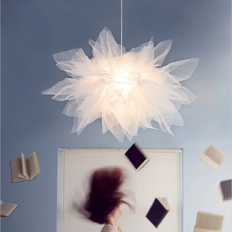 Подвесной светильник в скандинавском стиле для спальни романтическая теплая