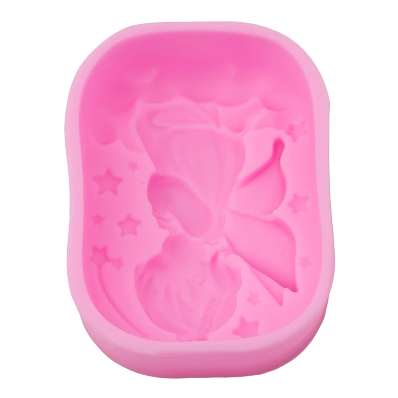 3D форма ангела силиконовые формы для мыла ручной работы формочки торта льда