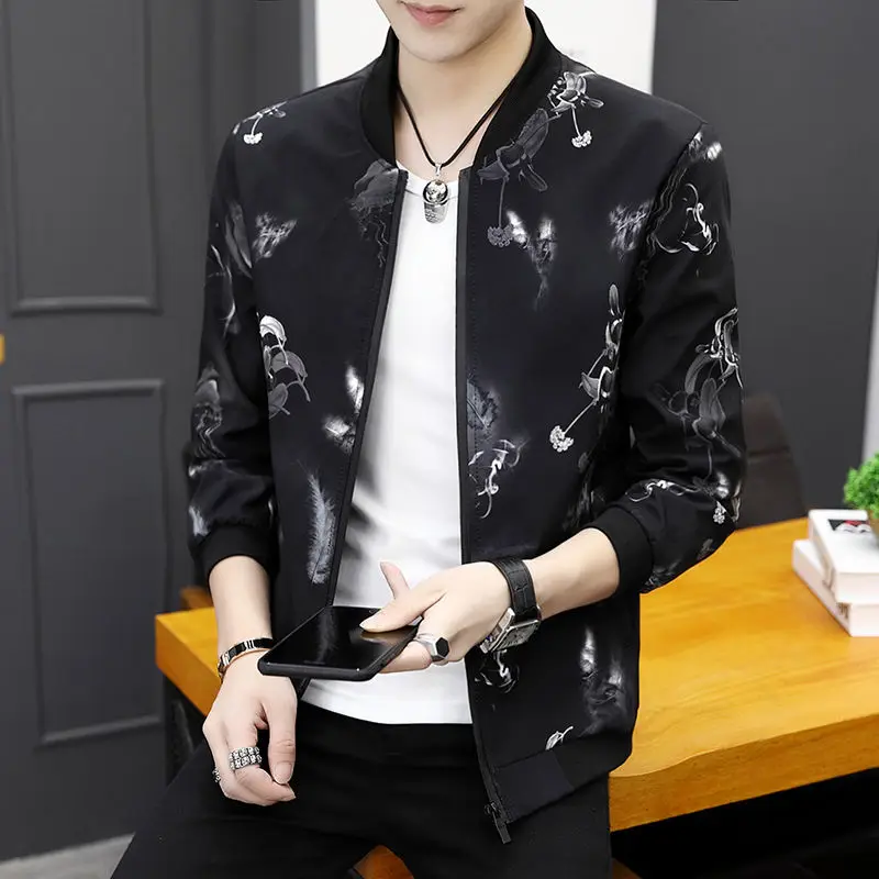 Куртка мужская составного кроя пуловер с цветными блоками модный спортивный