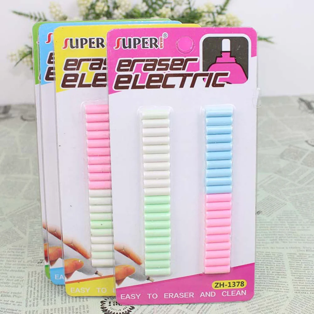 160 шт. Электрический ластик Сменные Ластики для заправки зажигалок Офис (разные