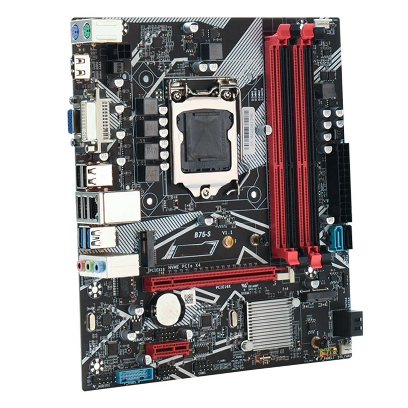 AU42-стандартная материнская плата LGA 1155 Pin ЦП Gigabit сетевая карта с 4 Гб DDR3 1333 МГц ОЗУ