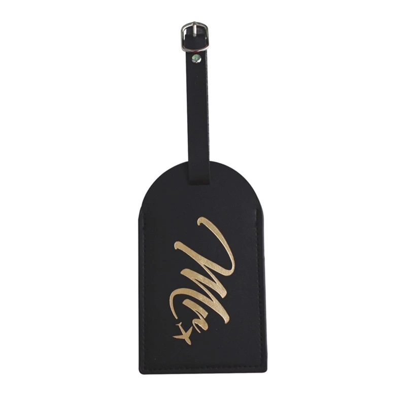 Бирка для багажа Mr Mrs путешествий чемодана с именем адресом Идентификатором