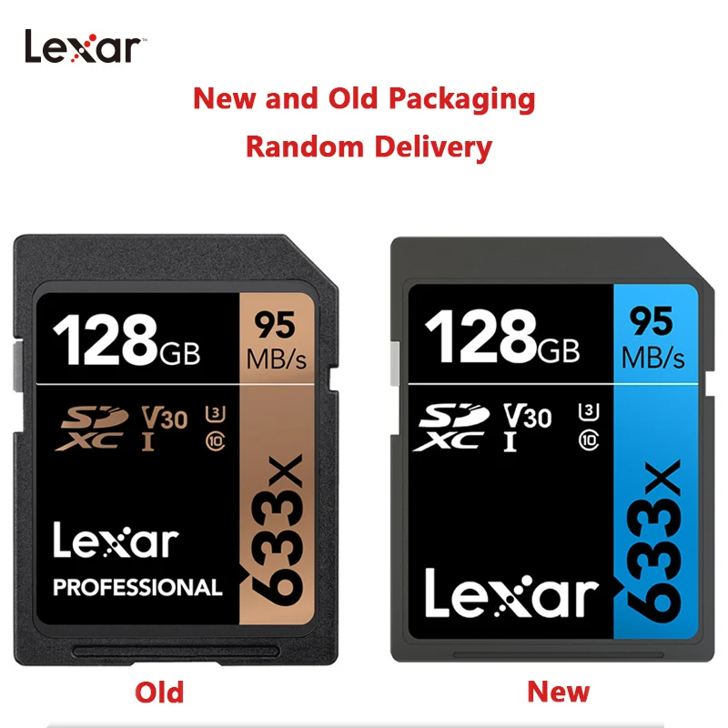SD карта Lexar 32 ГБ 64 128 256 SDHC SDXC|Карты памяти| |