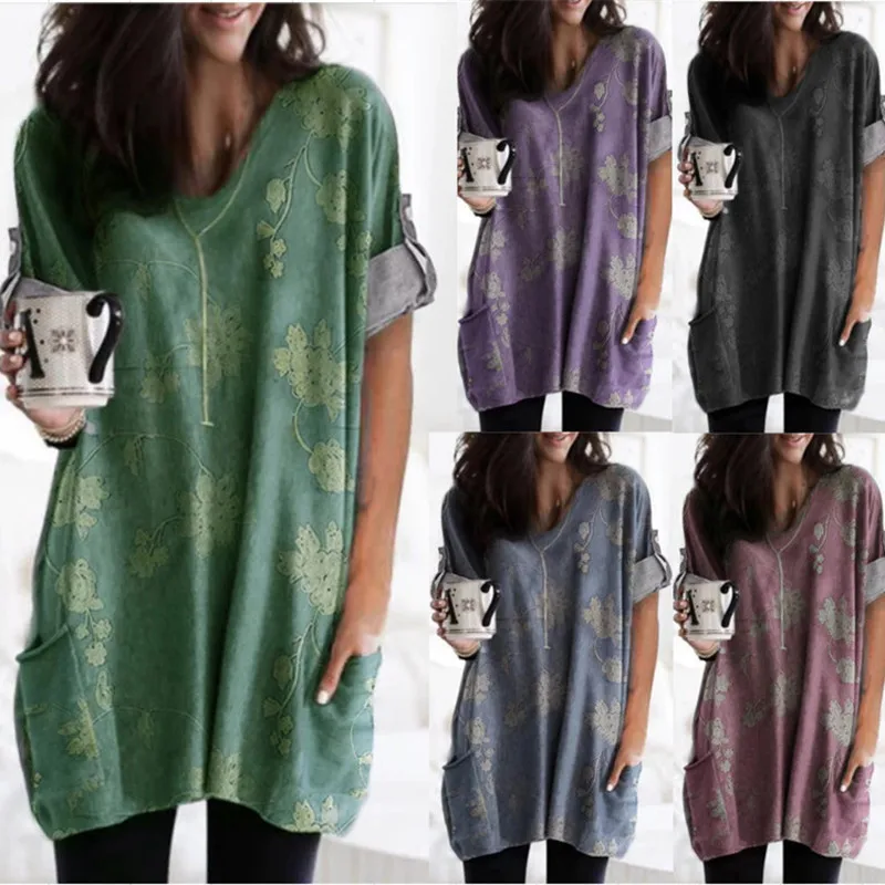 Модное осеннее Повседневное платье-рубашка женские платья свободное женское