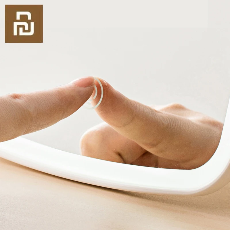 Настольное светодиодное зеркало для макияжа с сенсорным управлением