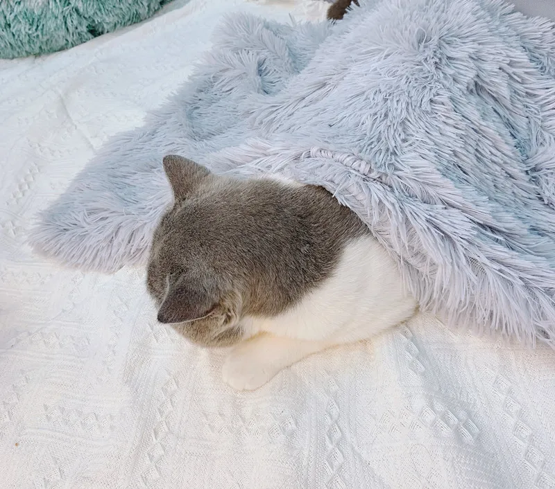 Флисовые одеяла для домашних животных пушистые коврики кровати собак и кошек