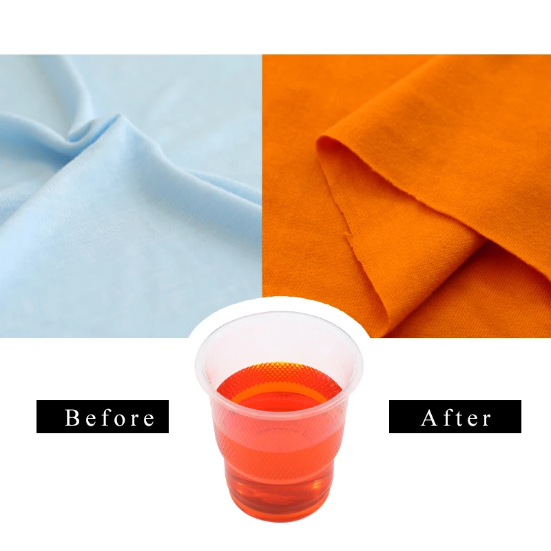 Оранжевый Цвет ткань на основе красителя агрочемикальс акриловая краска