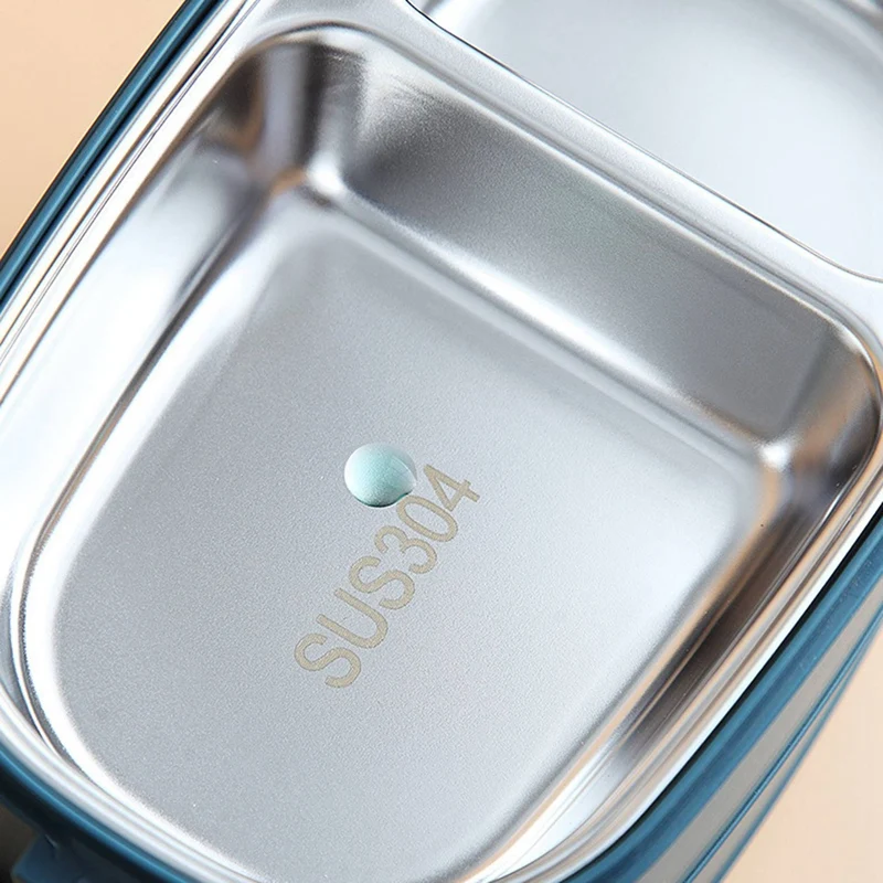 

Stainless Steel Insulated Lunch Box Student Lunch Box Tableware Lunch Food Container Breakfast Box