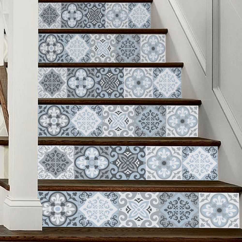 6 шт. самоклеящиеся 3D-наклейки на стену в средиземноморском стиле 100 см | Дом и сад