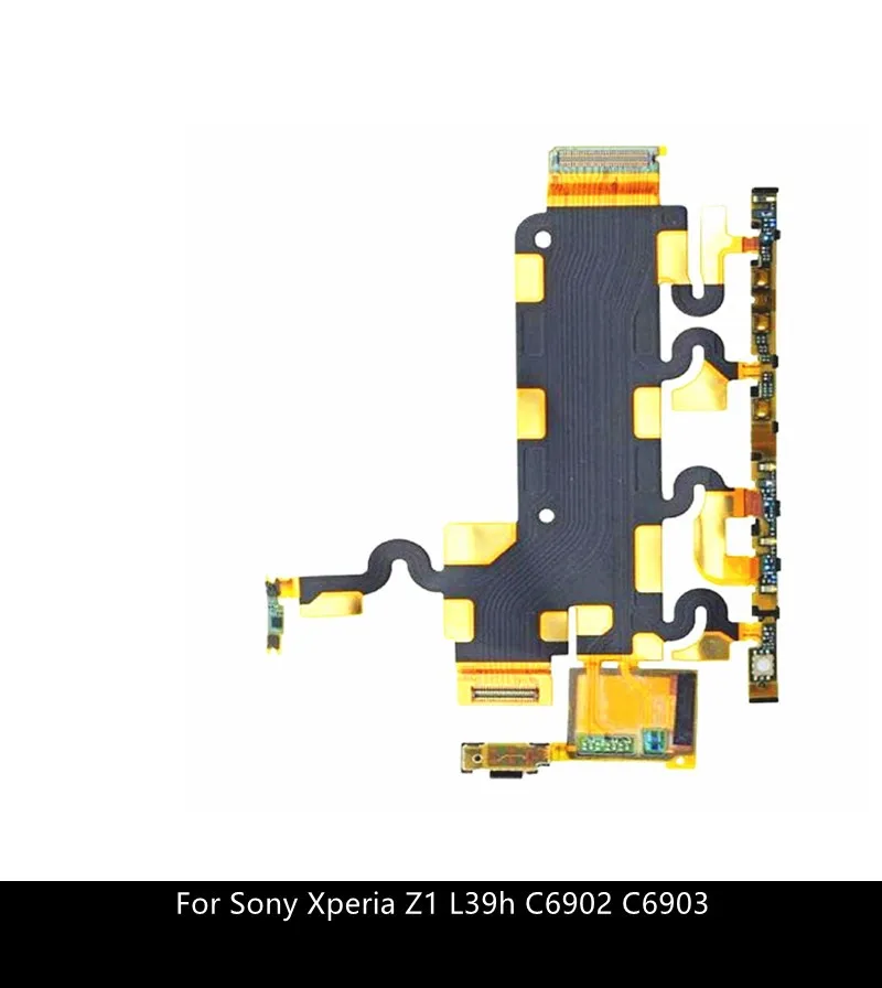 

Replacement Power Button Switch On/Off Volume Flex Cable For Sony Xperia Z1 L39h C6902 C6903