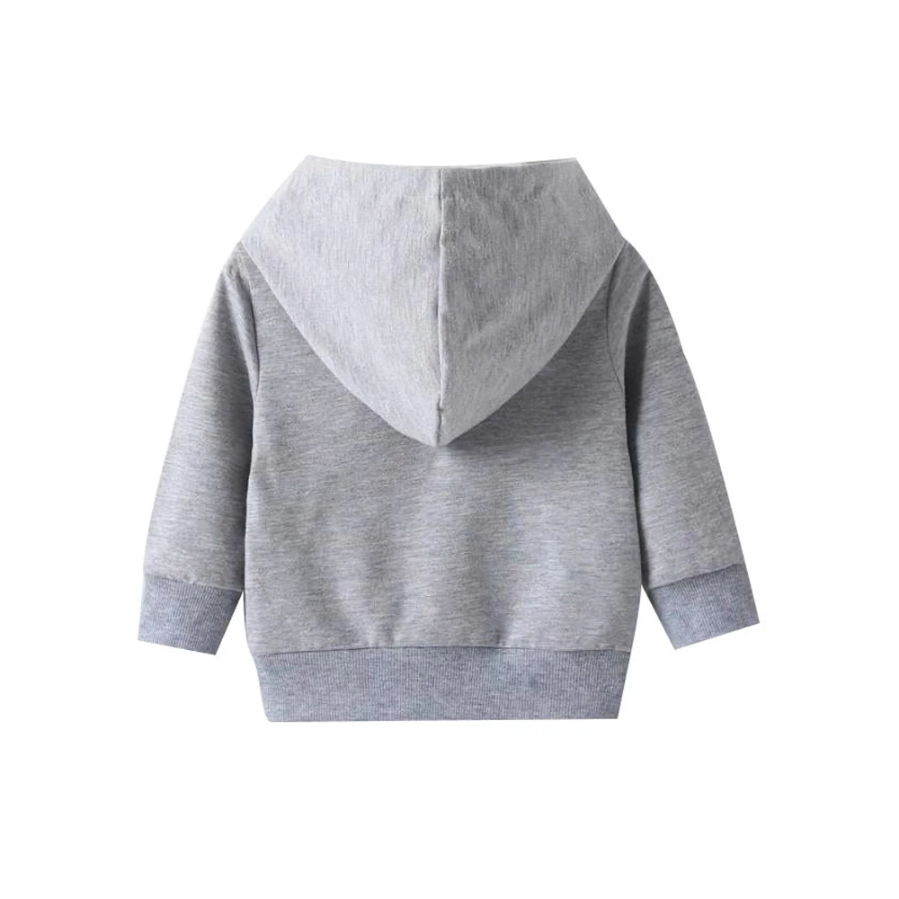 Высококачественные детские толстовки с мультяшным принтом лисы милая теплая