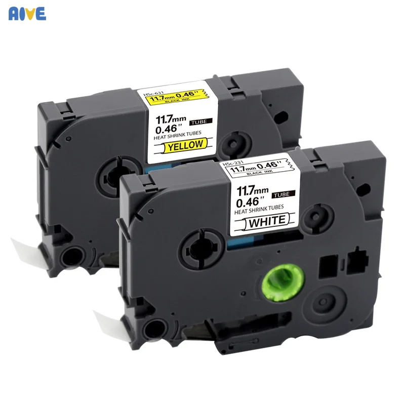 Аиве HSE 231compatible brother HSe термоусадка трубчатая лента Этикетка картриджа принтера