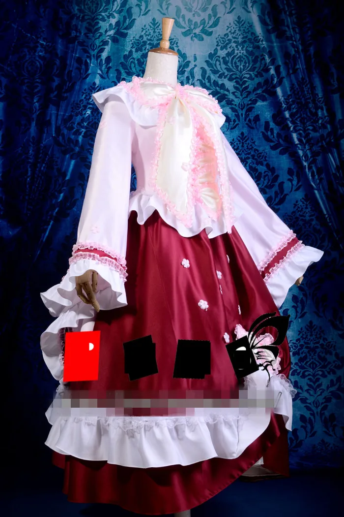TouHou Project Houraisan Kaguya костюм для косплея платье женщин на заказ/размер|Игровые