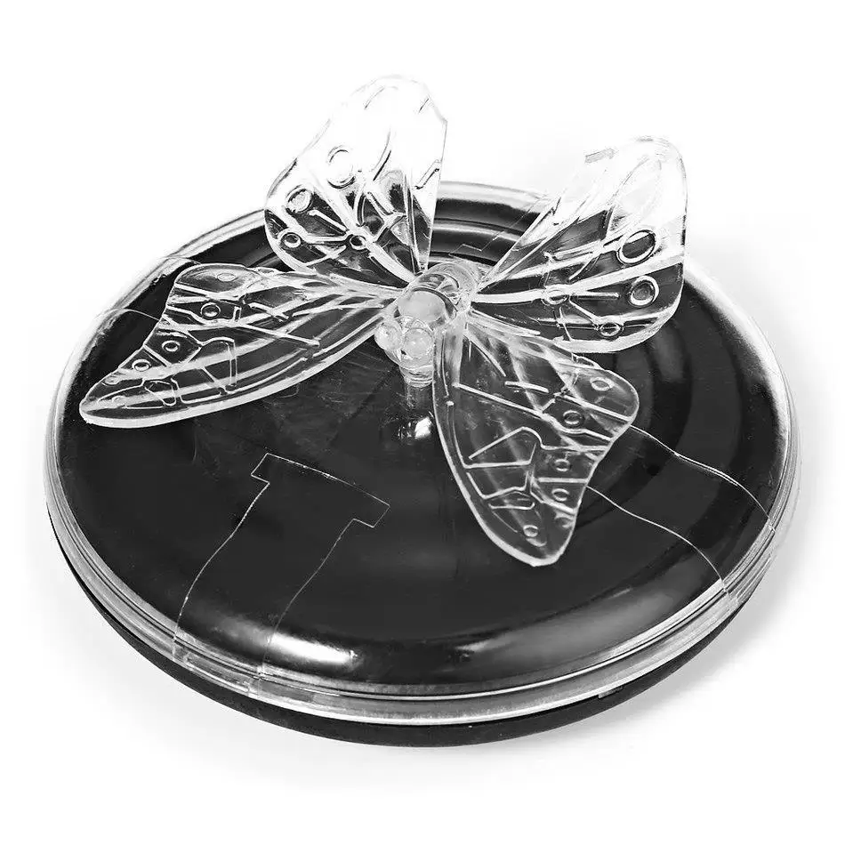 Уличный светильник s солнечный для пруда дорожный стрекоза красочные яркие