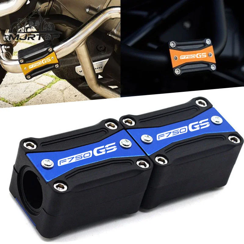 

For BMW F750GS F850GS F 750 GS F 850 GS 2021 Motorcycle Engine Crash Bar Bumper Guard Protection Decorative Block Accessories