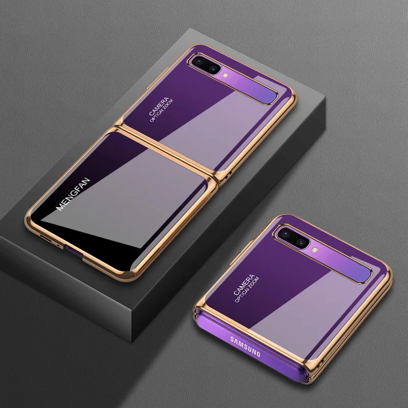 

Роскошные Покрытие чехол для Samsung Galaxy Z Флип 5G Чехлы для телефона с защитой от падений и противоударный чехол для Galaxy Z Флип SM-F7007 F700F F7070