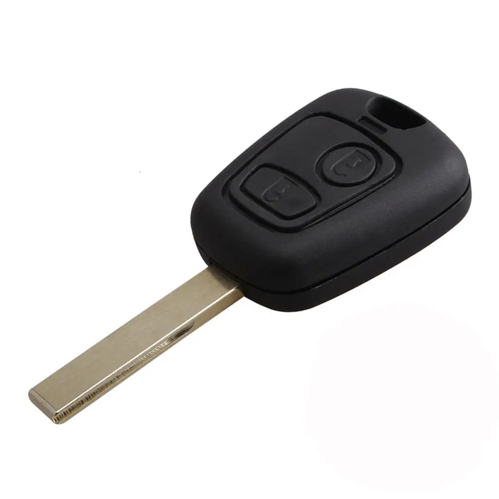 Пульт дистанционного управления с 2 кнопками для автомобильного ключа прорезью