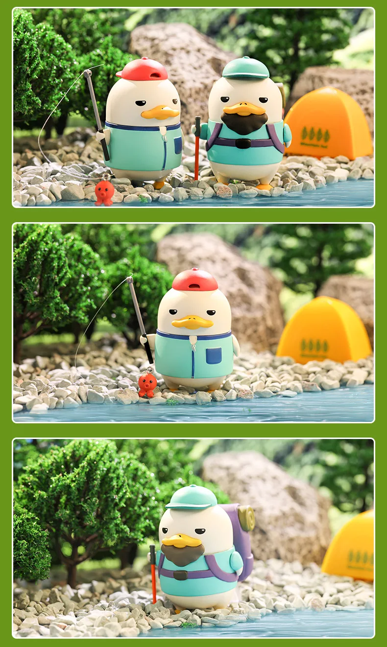 POPMART Duckoo фигурка утки в лесу глухая коробка Кукла бинарная фигурка подарок на день рождения детская игрушка