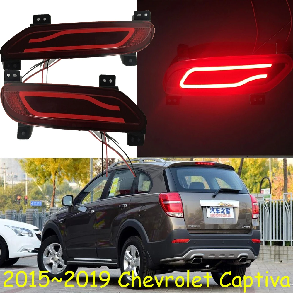 Luz trasera LED de freno para Chevrolet Captiva, accesorios para coche, luz trasera, 1 Juego