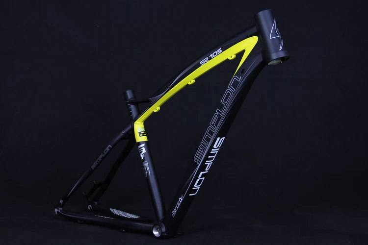 Сверхлегкая алюминиевая велосипедная рама 26*17 5 Дюймов Рама Из Сплава 44-55 мм с