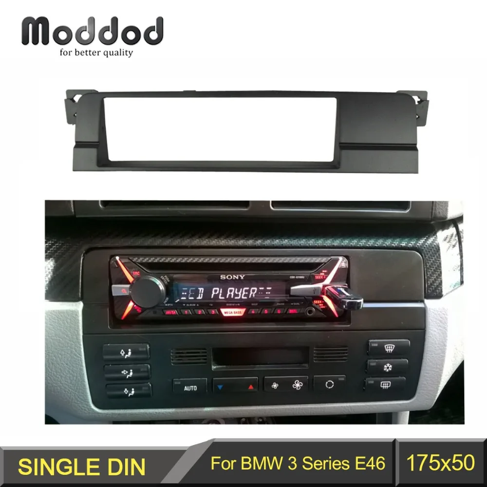 1 Din радиоприемник для BMW 3 серии (E46) 1998 2005 DVD стерео панель крепление приборной