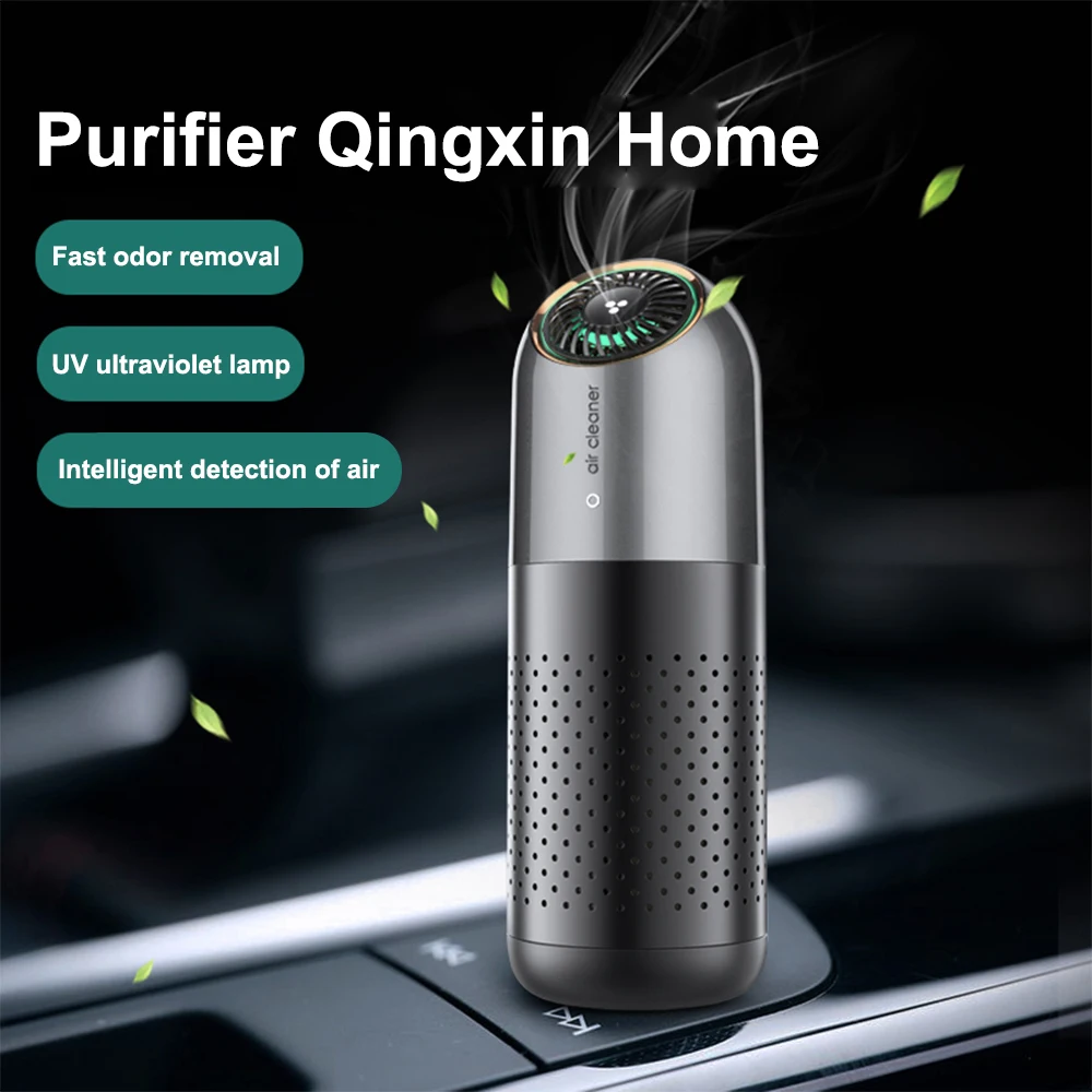 Автомобильный очиститель воздуха мини с отрицательными ионами USB домашний