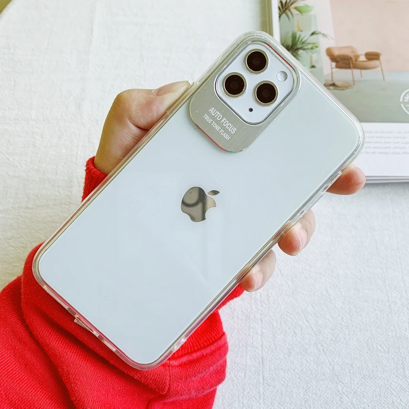 Металлический защитный чехол для объектива с надписью мягкий силиконовый