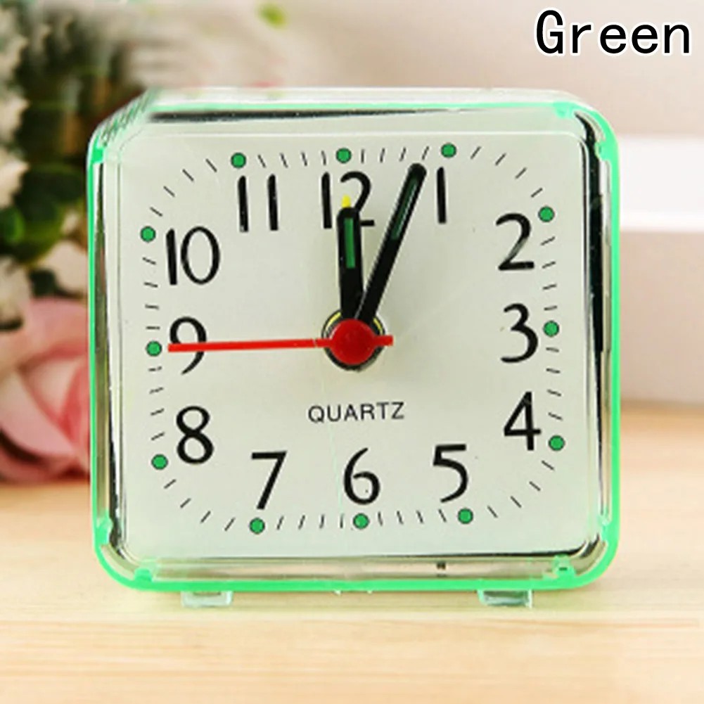 Цифровые часы будильник Despertador настольные детские имитация Кристальные Декор