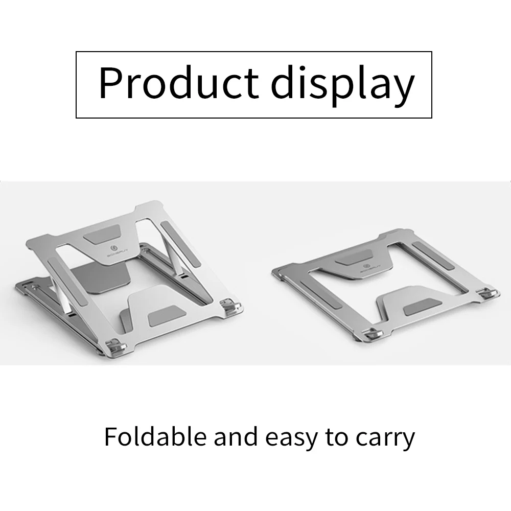 

Adjustable Laptop Riser Board Ergonomic Laptop Tray 10 Inches To 15.6 Inches Suitable For Samsung HP Laptop Tablets And Laptops