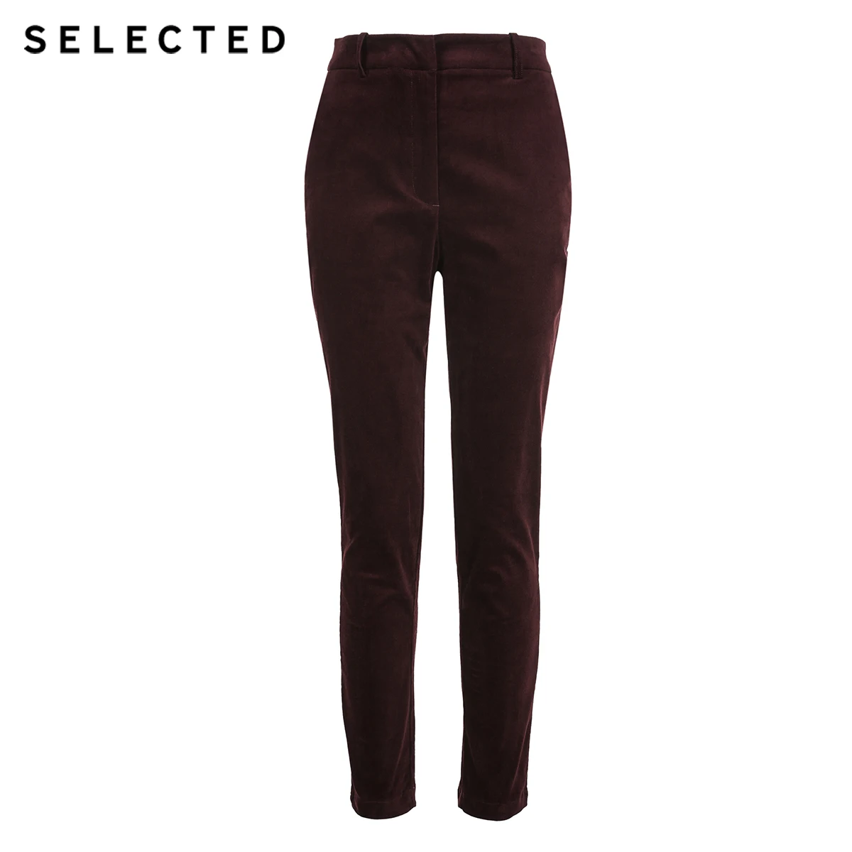 Выбранные Для женщин Slim Fit Тонкие вельветовые облегающие ногу Повседневное штаны S | 418414522